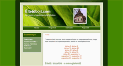 Desktop Screenshot of eltetobojt.com